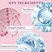 ICIKOL Overnight Collagen Mask - Deeply Hydrating Bio-Collagen Face Mask for Glass Skin, Pore Minimizing & Firming, Melting Transparent Jelly Mask - K-Beauty Sleeping Mask, 4 Sheets