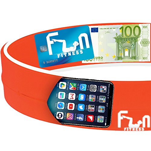 Marsupio Running (Arancia, X-Grande) - Cintura da
