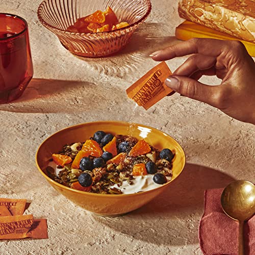 Monk Fruit In The Raw, Natural Monk Fruit Sweetener W/Erythritol, Sugar-Free, Keto, Gluten Free, Zero Calorie, Low Carb, Vegan Sugar Substitute, 200 Count Packets (Pack Of 1) #TOP5