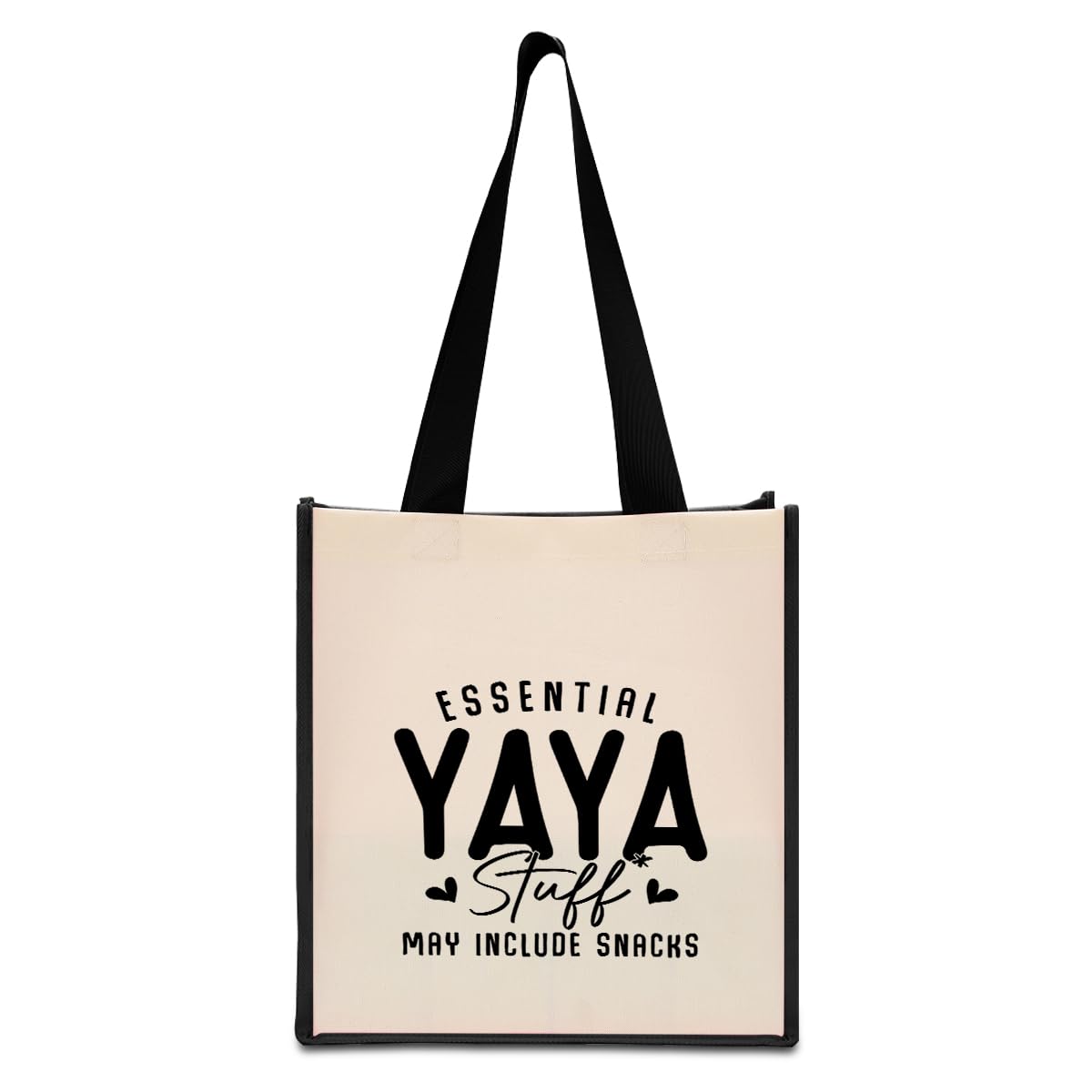 HOWDOUDO Grandma Mom Nana Mimi Gigi Granny Mum Oma Yaya Mamaw Abuela Grammy Nanny Gifts Funny Waterproof Tote Bag Mothers Day