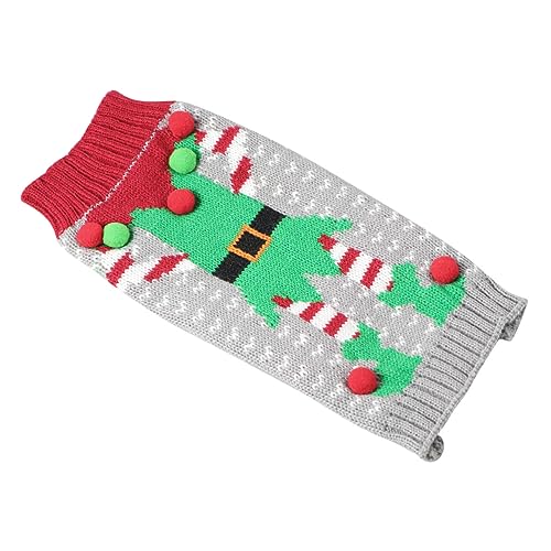Pull pour chiens HMJGDHX contre le froid : vêtement de Noël clown thermique