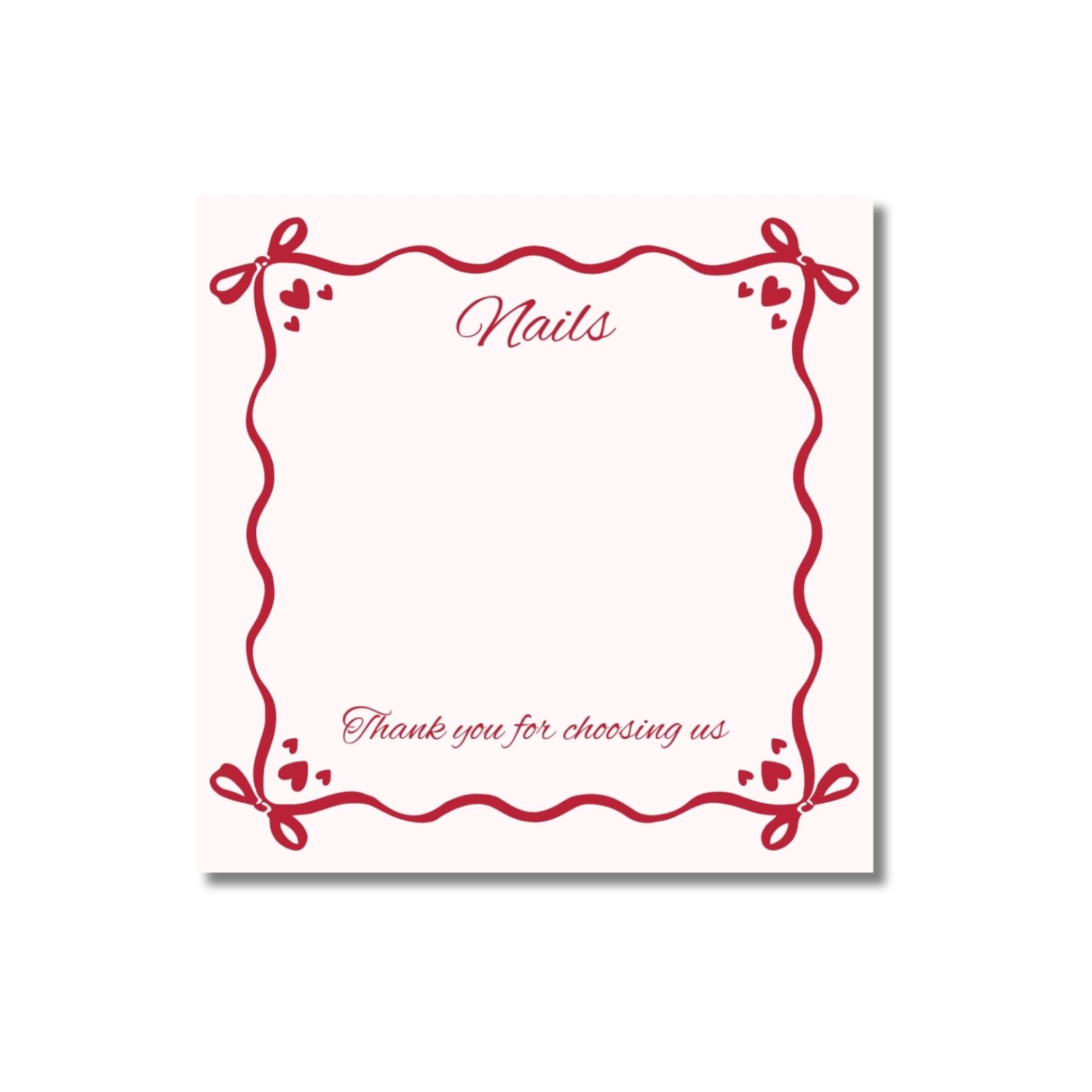 Press On Nails Display Cards 3.5 x 3.5 Inch | Nail Packaging & Display Cards for Press On Nail Sets | Durable Card Stock for Nail Art Storage & Display (Pack of 60)-image-8