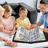 AIUNBEST Trading Card Sleeves 936 Pockets 52 Pack, Card Binder 9 Pocket Double-Sided 11 Hole Photocard Sleeves Transparent Card Protector A4 Sleeves Compatible with Pokemon Card - Image 7