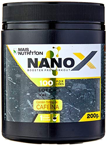 Mais Nutrition Nano X Pre Treino Sabor Guarana 200g