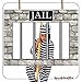 Jail Bars Party Photo Booth Frame, Mugshot Selfie Prop, Size 36x24, 48x32, Personalized Prison Party Decor, Murder Decorations Photo Frame, Custom Crime Party Supply, Prohibition Decoration Props