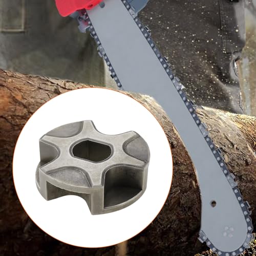 SG Store 2 STK 3/8 Zoll 6-Zahn-Kettensägen-Kettenrad 10 X 8 Mm Mittelloch Kompatibel mit Makita DUC256/DUC353/XCU03 OE 221526-1 Elektro-Kettensäge