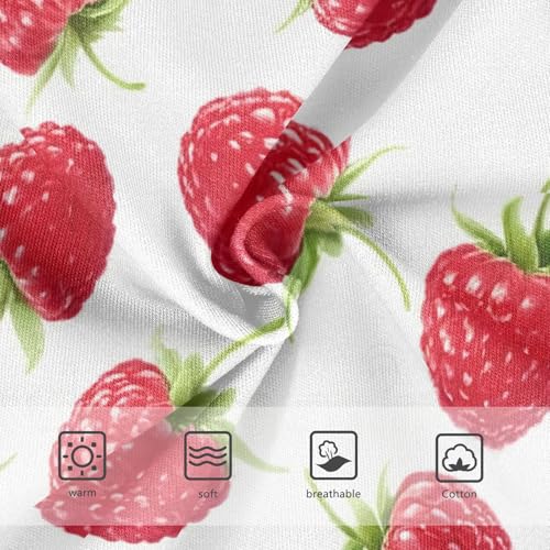 Wild Strawberry Pink White Little Girl Panties Girls Underwear Toddler Cotton Animal Kids Briefs Undies 2t3