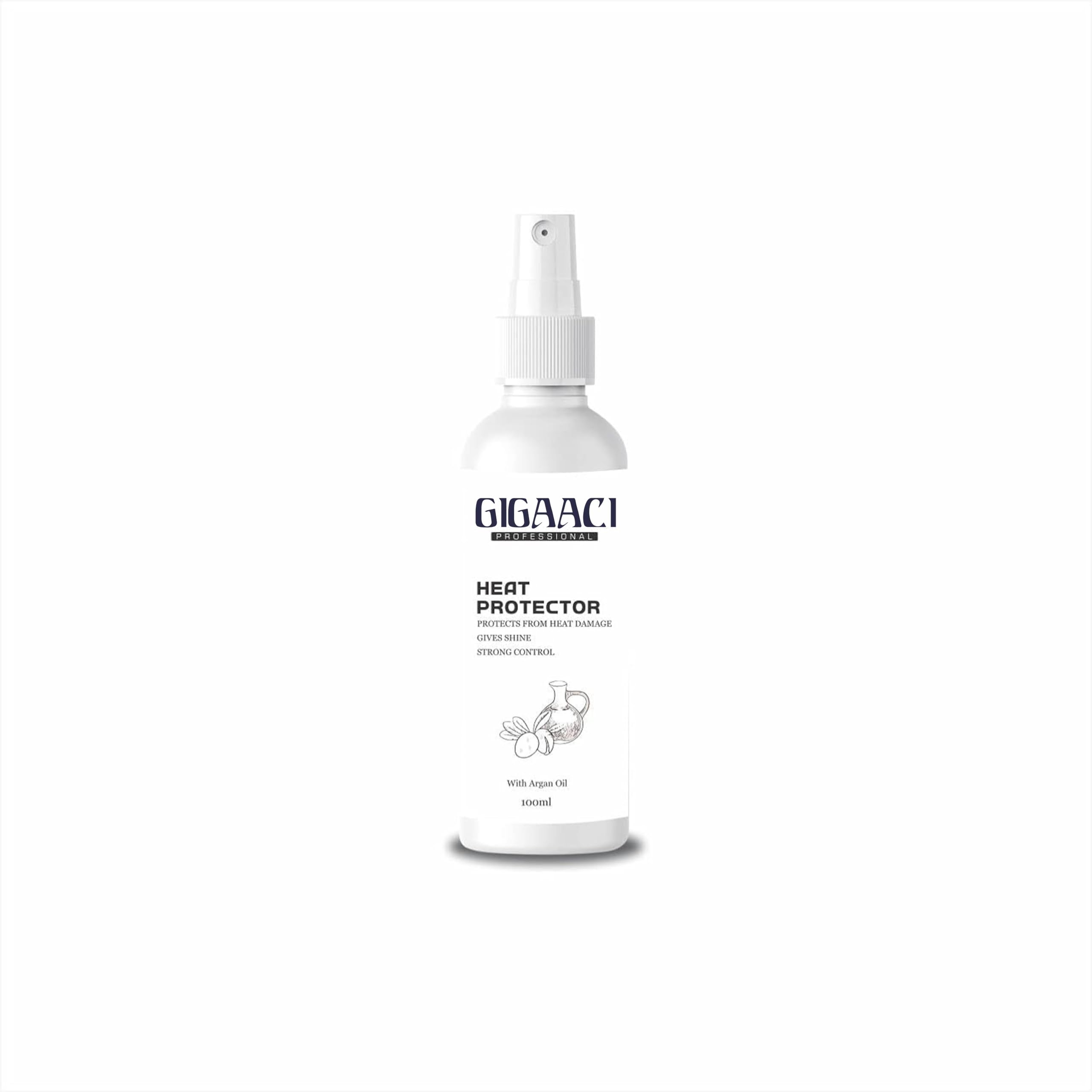 Heat Protection Spray For Hair Straightener With Argan Oil- 100 ml, Protector Hair Spray (pack of 1)