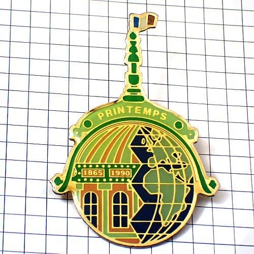 フランスの「プランタン」PLINTEMPS百貨店のピンバッチ Amazon.co.jp: ピンバッジ プランタン百貨店デパート建物 LE-PRINTEMPS