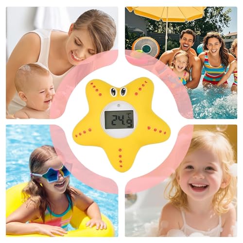 Thermomètre eau bain flottant numérique imperméable douche bébé - 4