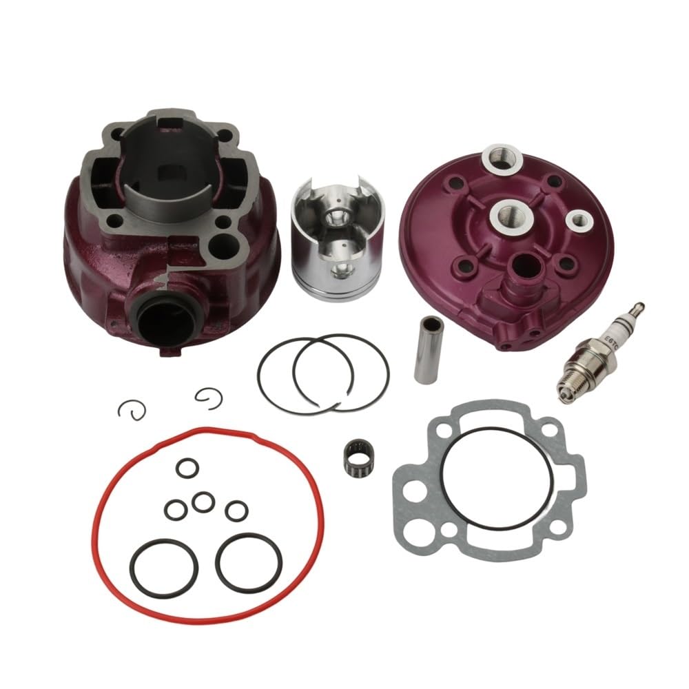 Kit de Cilindro de Gran Cilindro de 49mm y 90cc y cigüeñal de Carreras for Rieju 50 Drac MRT Pro Enduro NKD RR SM Spike Cross Funbike 50cc AM6 Piezas de Repuesto