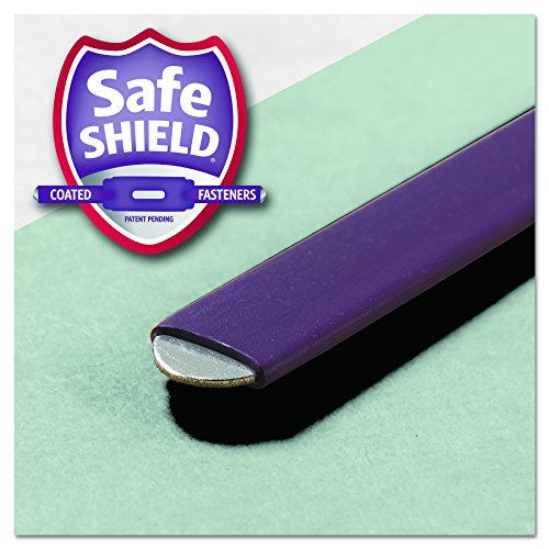 Smead-Pressboard-Fastener-File-Folder-with-SafeSHIELD-Fasteners-2-Fasteners-13-Cut-Tab-1-Expansion-Legal-Size-GrayGreen-25-per-Box-19931