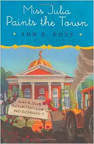 Miss Julia Paints the Town (Miss Julia, Book 9) book cover