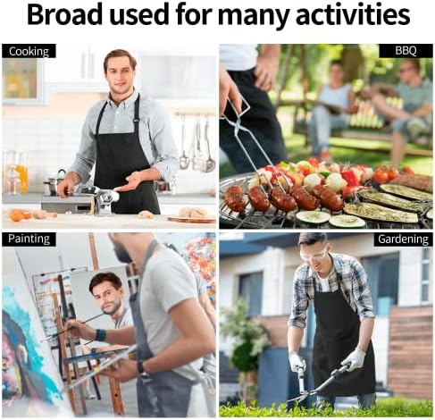 Miniatura 7 de Delantales personalizados para adultos, delantales personalizados con imagen, texto, logotipo, delantales de cocina personalizados, regalos, 40