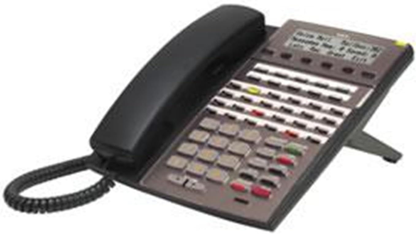NEC 1090021 – NEC DSX 34B Display Telephone with Speakerphone and Backlight, Black