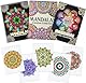 Atoke 3 Pack Mandala Malbuch für Erwachsene, Spiral gebundene Ausmalbuch für Erwachsene, 60 Mustern Mandala Erwachsene Malbuch für Stress Abbauen und Entspannen