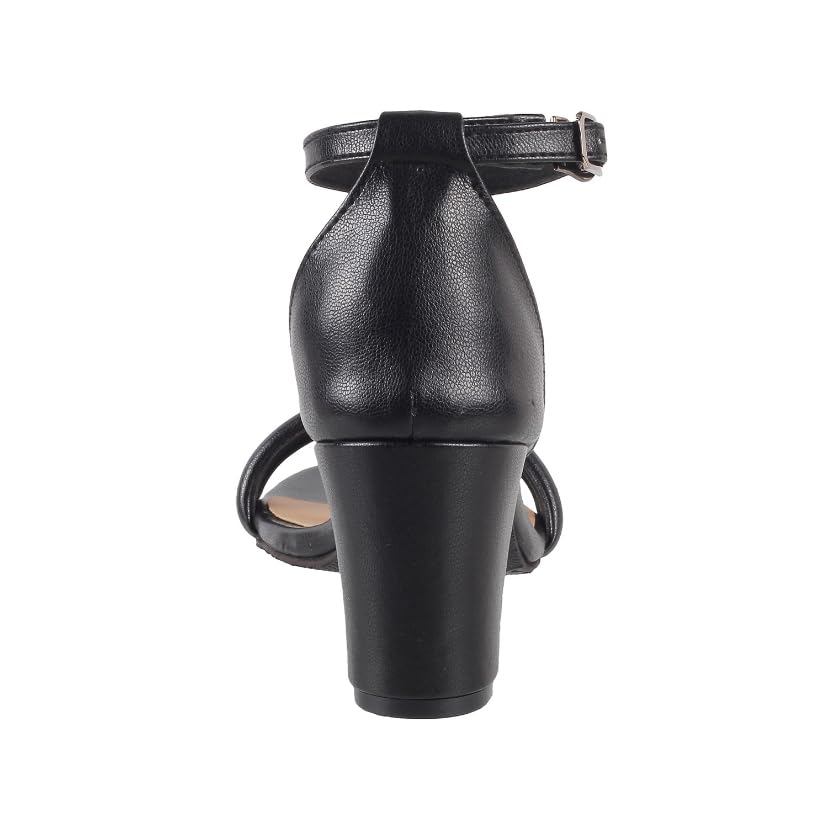 Image of Mochi Women Fashion Block Heel Sandal