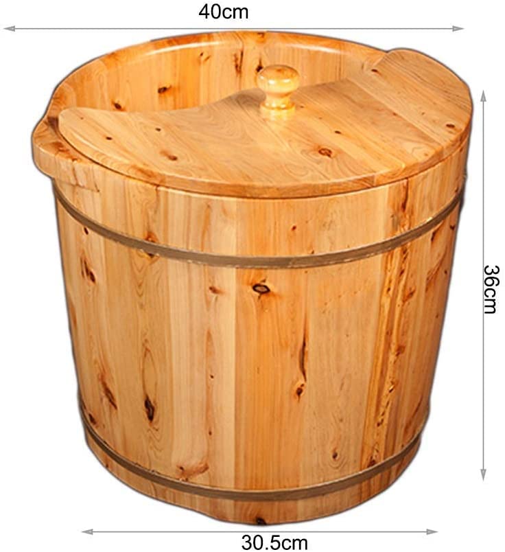 Masajeador y baño de pies de madera cedro GenSDH miniatura 5