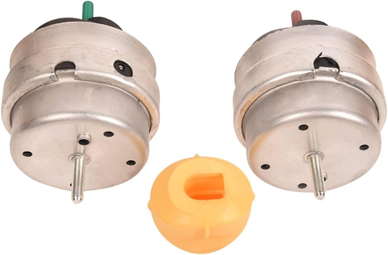 3pcs Engine Motor Mount Set Kit L4 4 Door Gas 8E0199379BK for Audi A4 Base 2003-2005 & Cabriolet 2003-2006|Audi A4 Quattro Avant/Base 2003-2005 A0134A0031