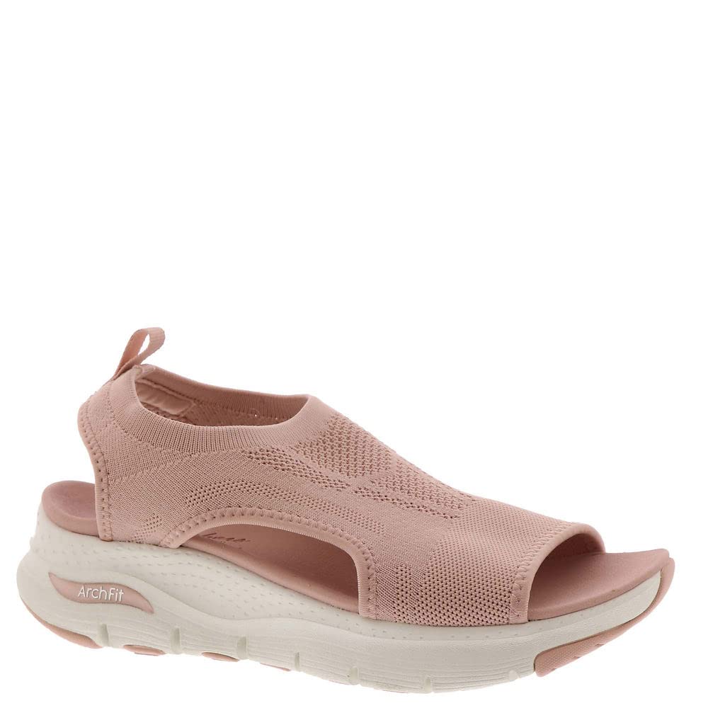 Skechers Womens Arch FIT Blush Sandal-7 Kids UK (119236-BLSH) (B08WCMKL2F) Amazon Price History, Amazon Price Tracker