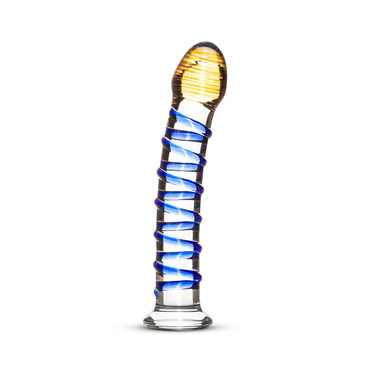 Gildo No. 1 Deluxe Real Dong Glass Penis Replica - Dildo Length: 6.85 inch, Diameter: 1.10-1.40 inch