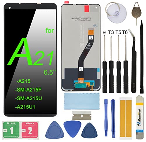 Écran LCD Samsung Galaxy A21 pour remplacer une vitre brisée 6,5" avec outils