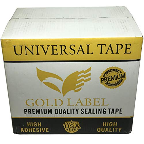 Universal Clear Packing Tape - 110 Yards Per Roll - 12 Rolls - 2