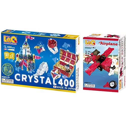 �͂��߂ăZ�b�g ���L���[(LaQ) �N���X�^��400 (�~�j�v���y���@)