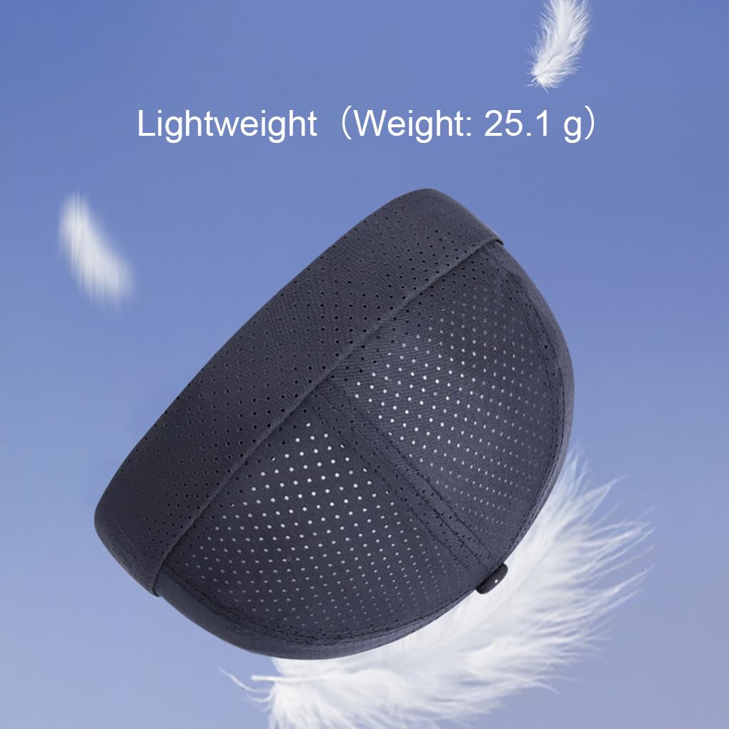 YAMEE Cappello Docker Uomo Estate Rete,Cappello Uomo Senza Visiera Casual