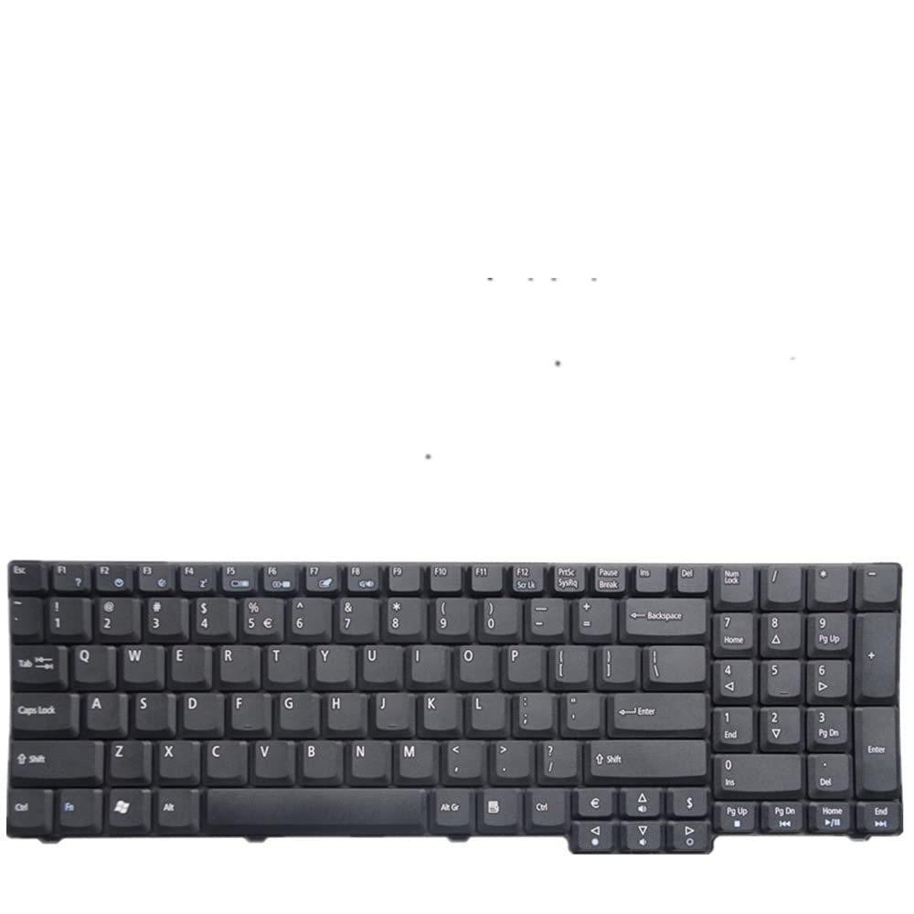 Clavier ordinateur portable Acer Aspire 7530 7530G US noir - 3