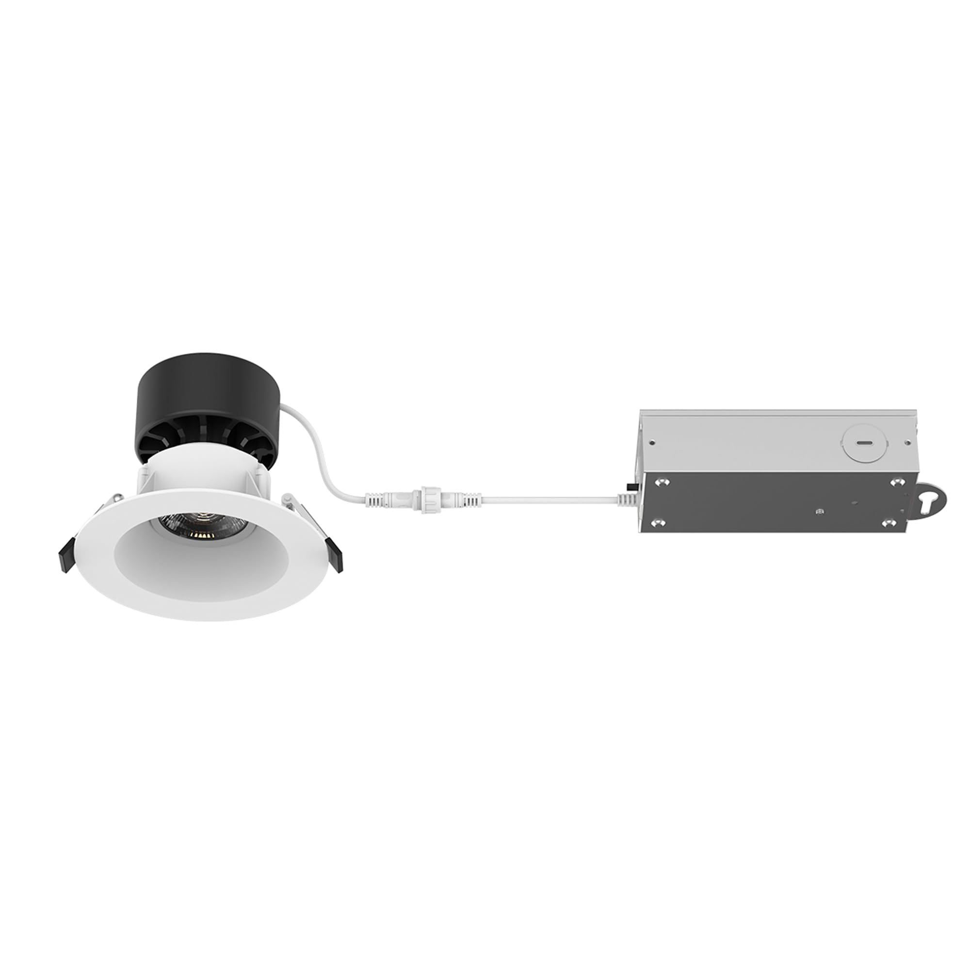 WAC Lighting Kenric 3.5in LED Round Adjustable Recessed Light 5-CCT Selectable 14.5W 1450 Lumens IC-Rated Airtight 120V-277V Universal in White-image-29
