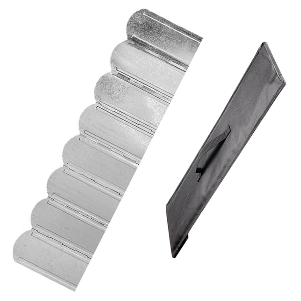 YARNOW Strumenti Antivento Leggeri per Campeggio Frangivento Portatile per Barbecue e Cucina da Campeggio Paravento Creativo per Fornello