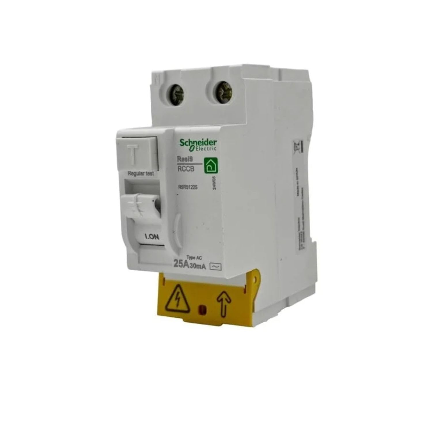 Interrupteur Différentiel Schneider 2P 25A 30mA Acti9 Type-Ac - A9R41225