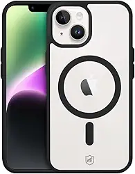 Gshield Capa Case Capinha Preta Compatível com MagSafe para iPhone 14