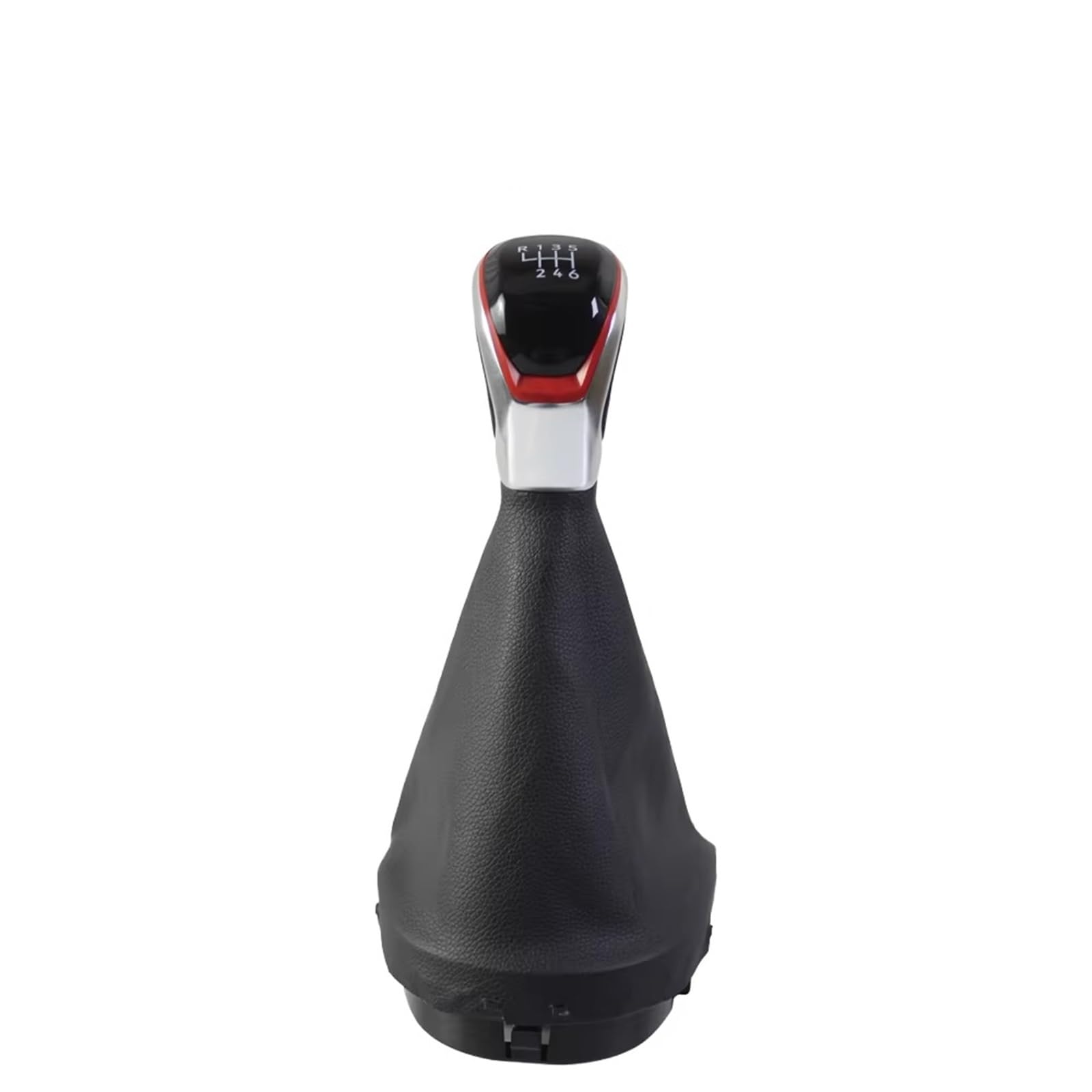 Pdurmbuab Red 6 Speed Gear Shift Knob Manual Gear Shift Knob For Leon Ii Altea Xl Toledo Iii For Owners