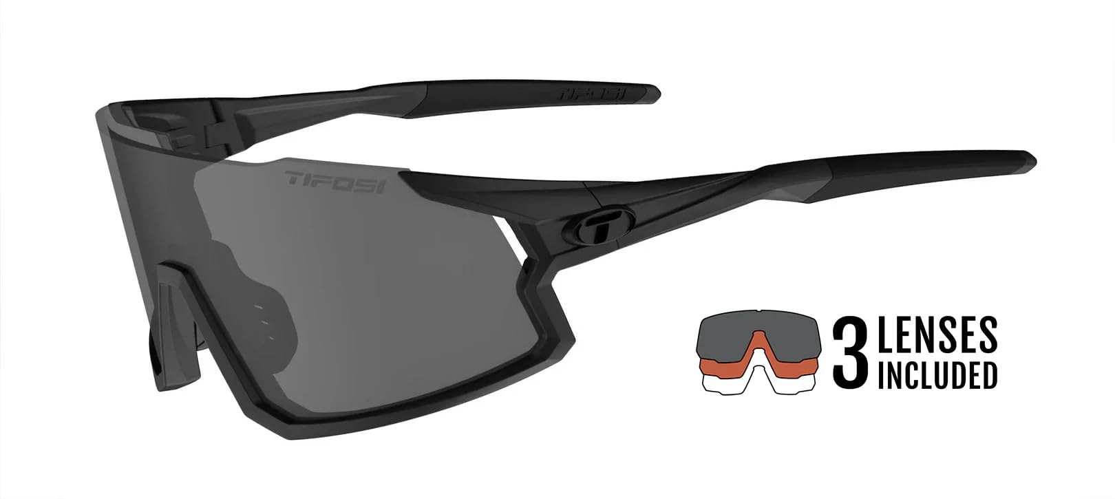 Tifosi Stash Occhiali Unisex - Adulto (Pacco da 1)