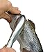 MASCHOTA® Fischschuppenschaber Fischschuppen Entferner aus rostfreiem Edelstahl, Fischentschupper fischschupper Schaber Schuppenentferner Entschupper Schupper Fish Scaler Scraper für Fisch in Silber