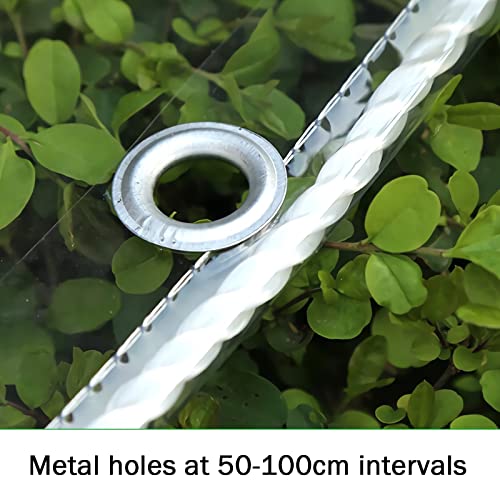 Bâche transparente coupe-vent de 0,35 mm pour isoler une terrasse du froid - 6