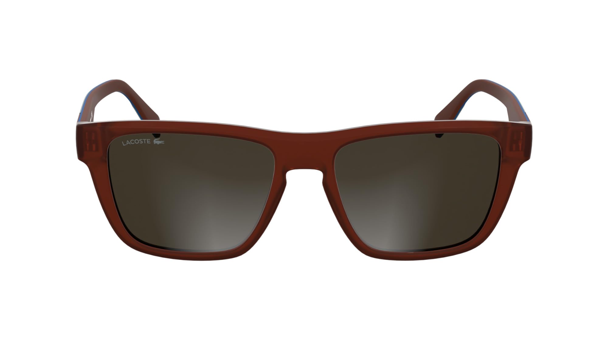 Lacoste Red/Brown L6058s 615 Man Sunglasses Bio-Inject Squa Normal