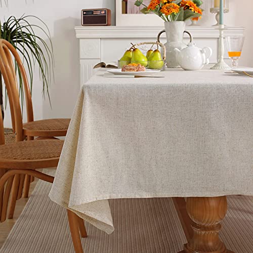 Nappe en lin douce table cuisine buffet banquet rectangle 150x350cm