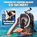 Die Preisgekrönte KAIMANA® Schnorchelmaske für Erwachsene & Kinder - absolut CO2 sicher - inkl. Tragetasche - Tauchermaske Erwachsene - Vollgesichtsmaske Tauchmaske