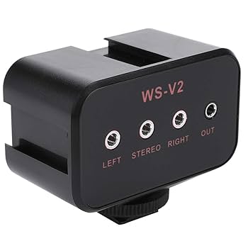 Amazon.co.jp: カメラミキサー VBESTLIFE デュアルチャネル 3.5