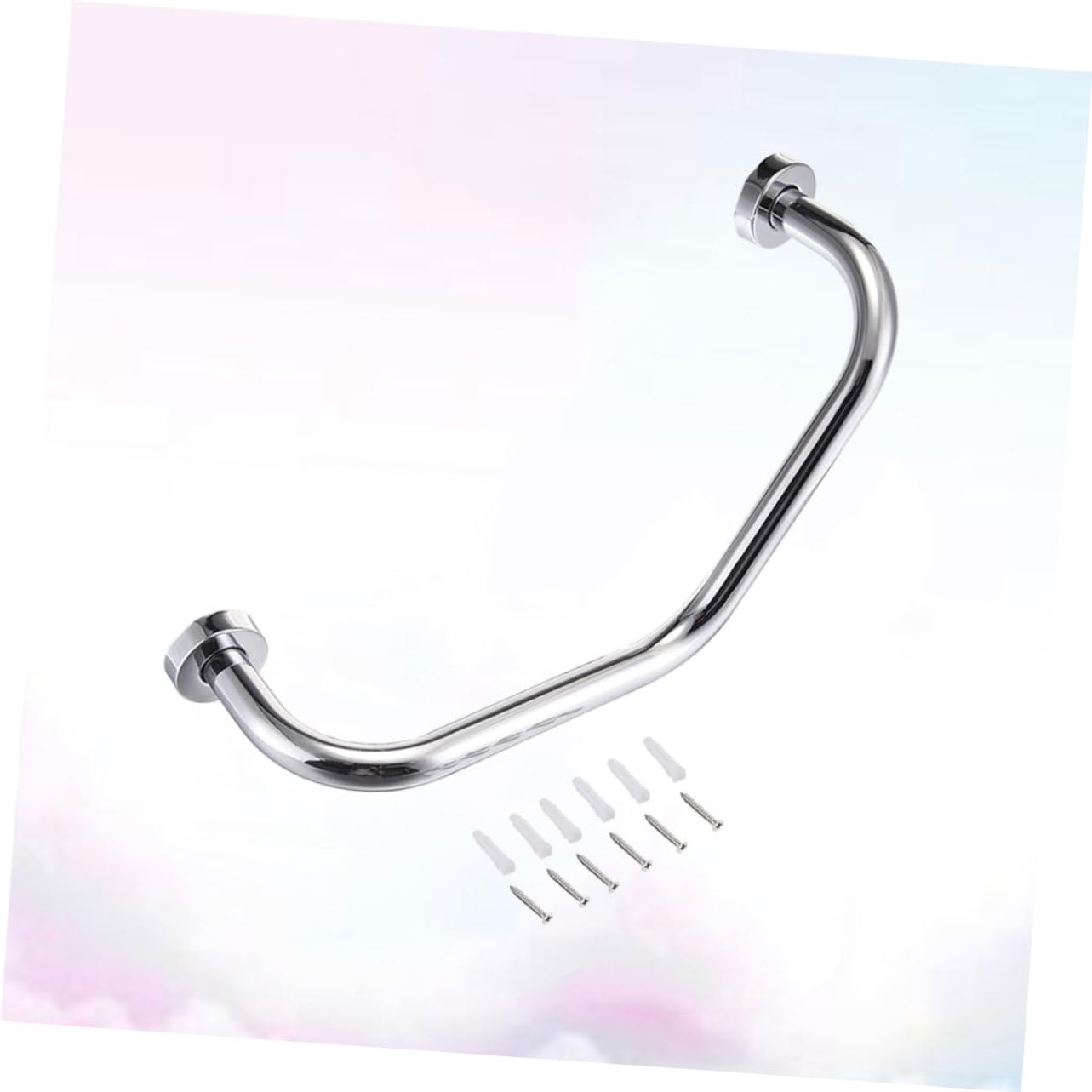 KOMBIUDA Barra De Seguridad Inoxidable Antideslizante Para Baño Manija De Agarre Soporte Para Mayores y Discapacitados Instalación y Resistencia