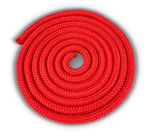 HAEST Springseil für Kinder & Erwachsene | 2,10 m Länge | Rot |...