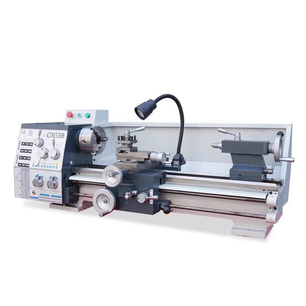 CJM320B Household Lathe Small Desktop Lathe Micro Small Lathe Metal Multi-Functional Lathe