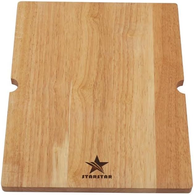 Miniatura 4 de STARSTAR Estación de trabajo con repisa de acero inoxidable 304 de acero inoxidable 304 fregadero de cocinapatiobarlavanderíaoficina, con rejilla,