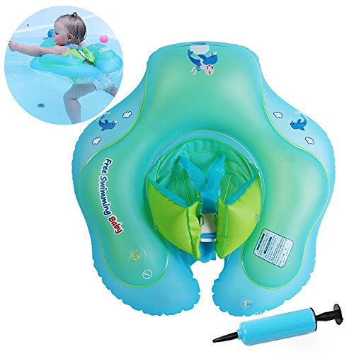 Pusheng Flotador de natación para bebé, para Piscina, Juguetes inflables, Flotador de bebé, Anillo de natación, sin Bomba
