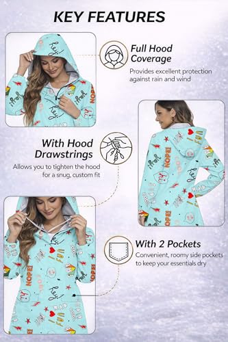 Image of Womens Waterproof Raincoat