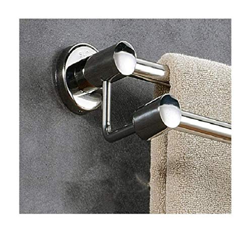 Toallero multifuncional para el hogar baño familiar de acero 4