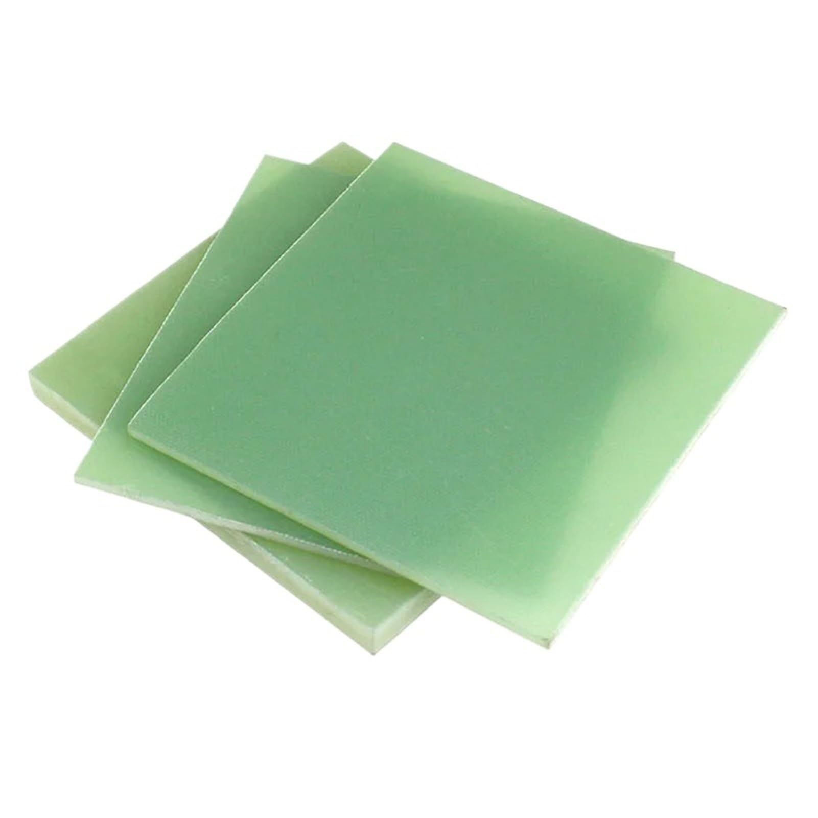 Hoja de fibra de vidrio FR4, hoja de fibra de vidrio epoxi mecanizable for electricidad 1 Uds.(2mmx300x300mm)